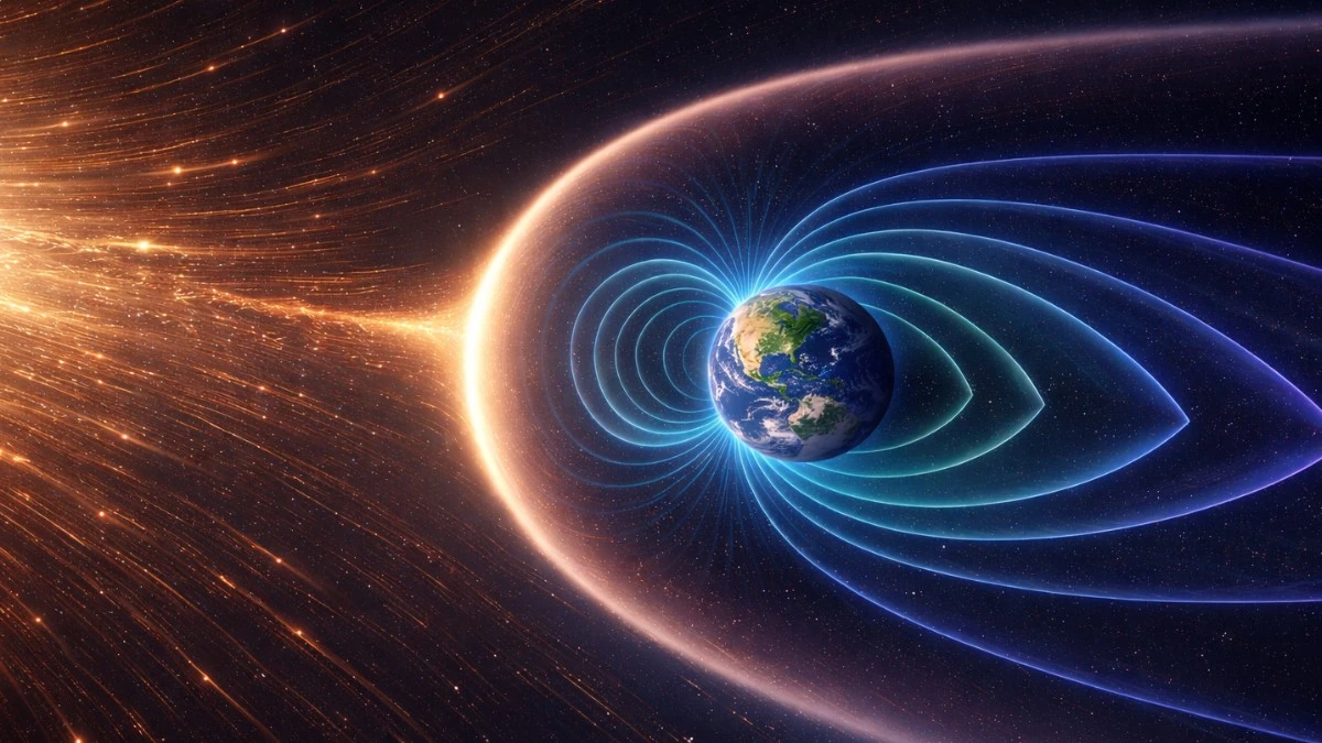 Long-term correlation found between Earth’s magnetic field strength and atmospheric oxygen