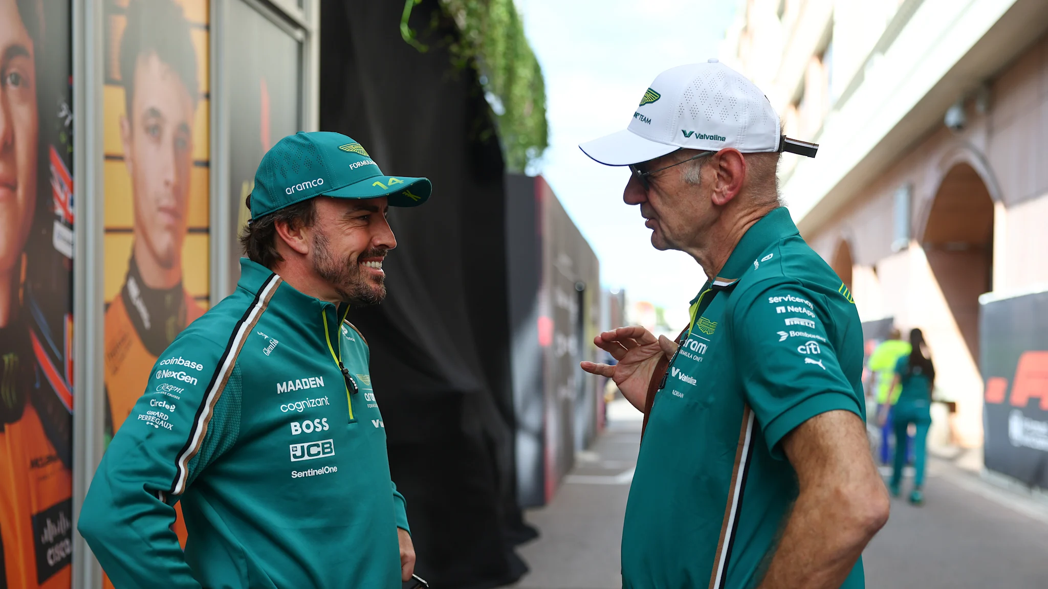 Fernando Alonso says Adrian Newey ‘always teaching us something’ as he reflects on driving new Aston Martin for first time