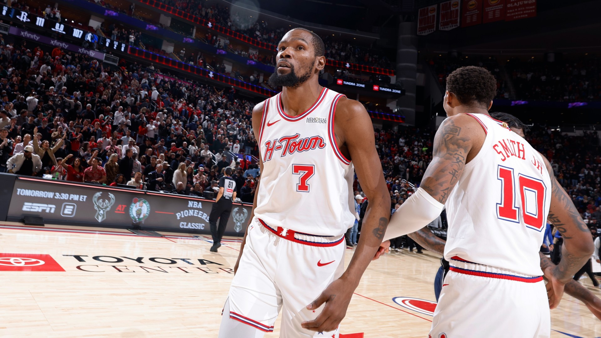 Kevin Durant missed a game due to an ankle injury