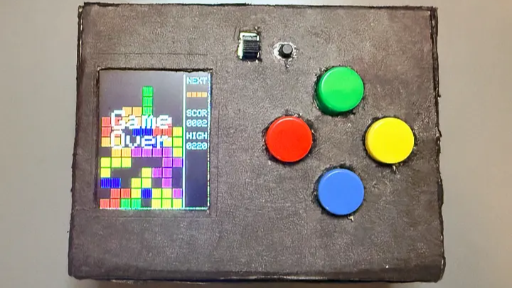 The Joy Of Making Handheld Tetris From Scratch