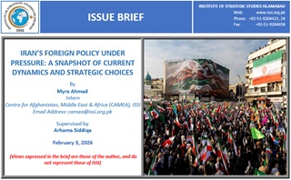 Issue Brief on “Iran’s Foreign Policy Under Pressure: A Snapshot of Current Dynamics and Strategic Choices”