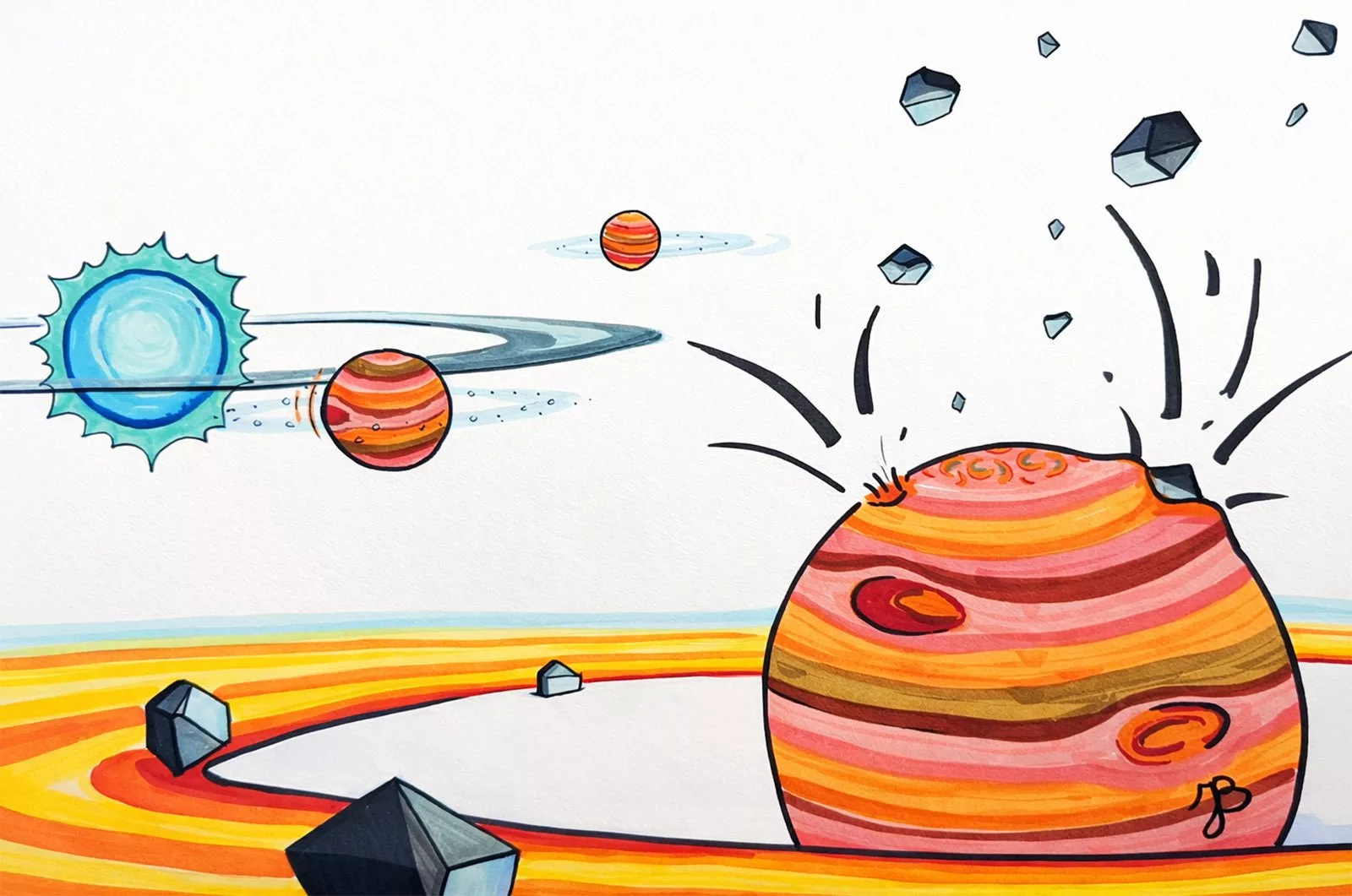 Super Jupiters can grow like planets after all