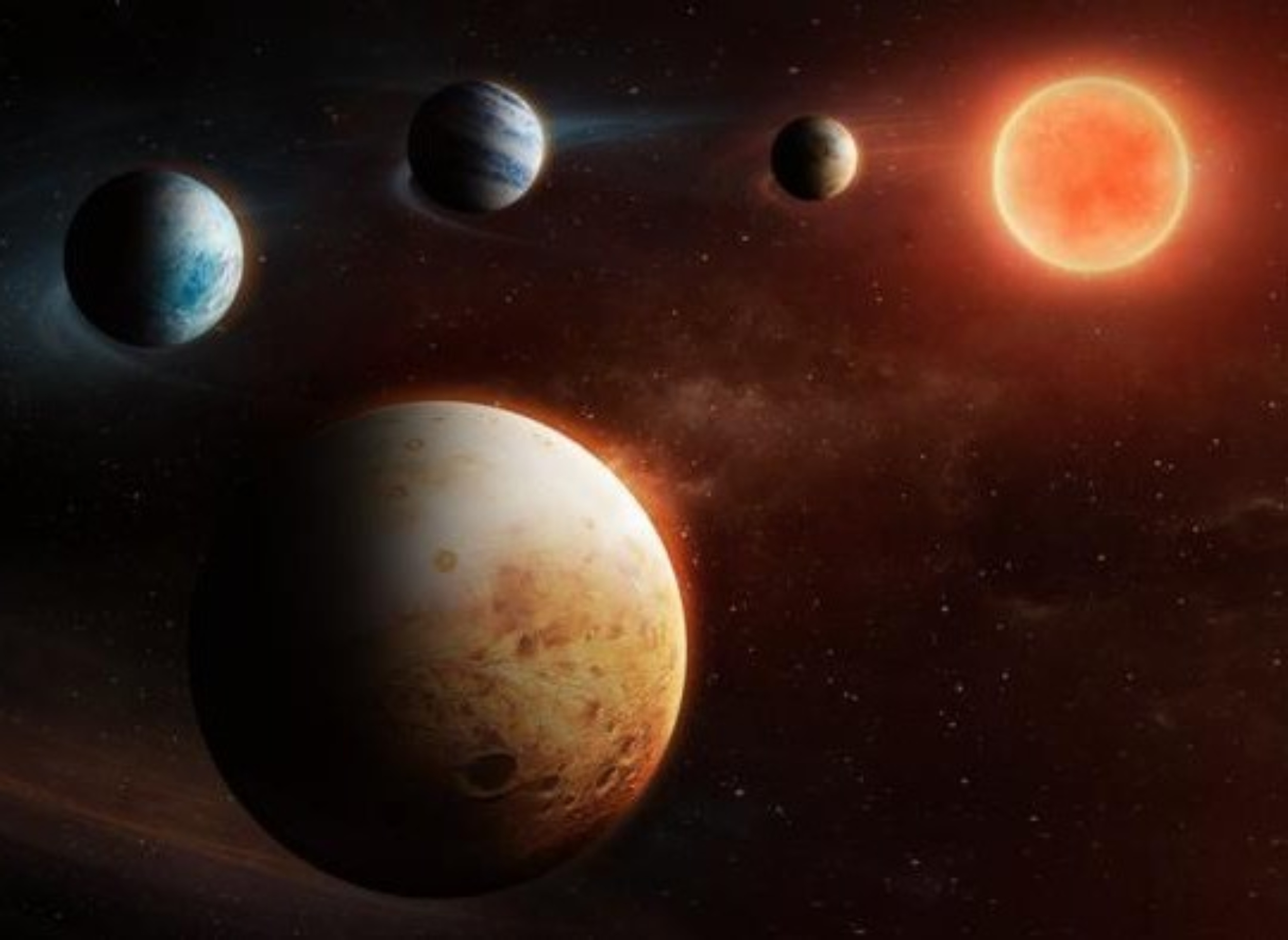 ‘Inside-out’ planetary system breaks the rules of planet formation