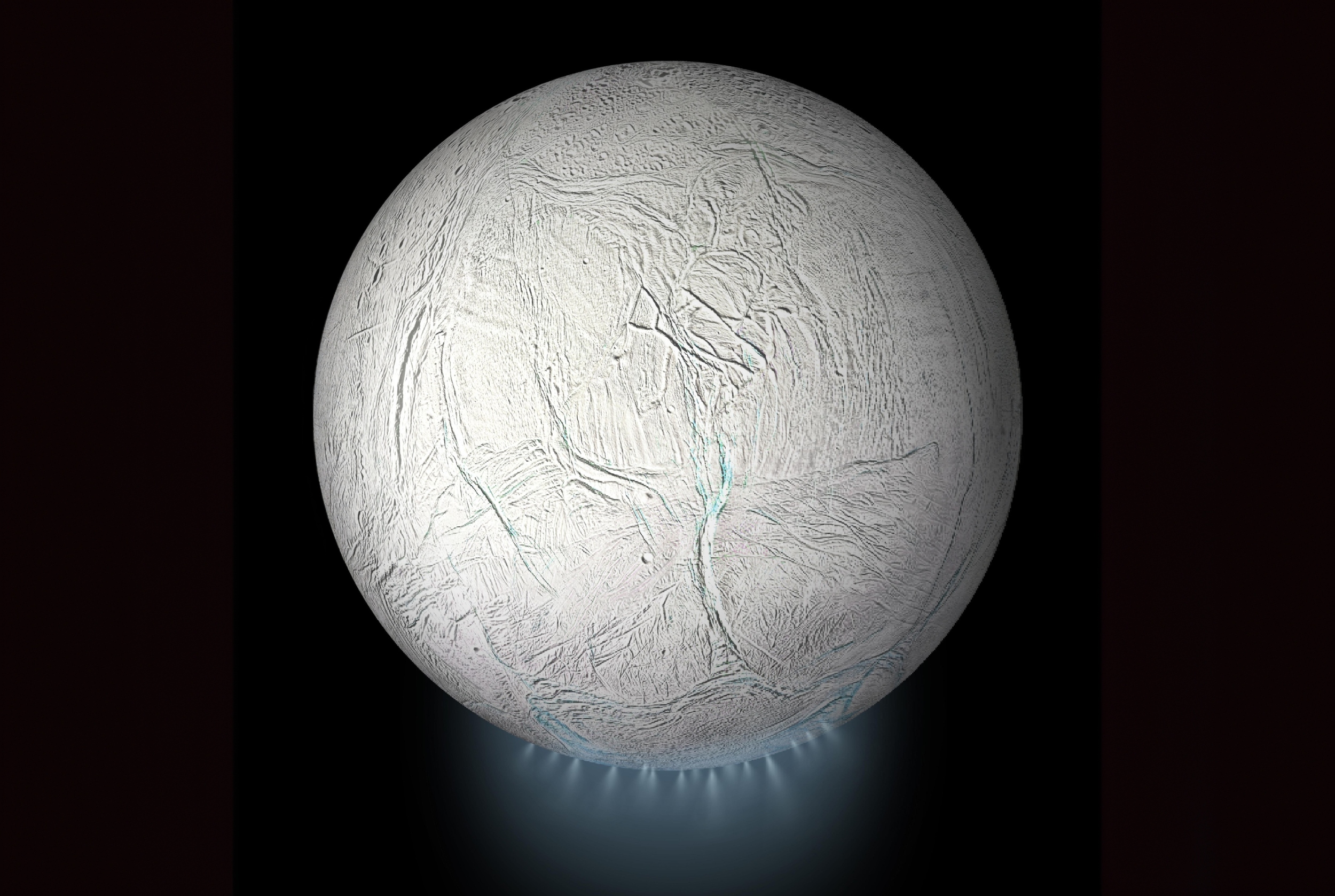 Tiny moon Enceladus triggers giant magnetic storms around Saturn