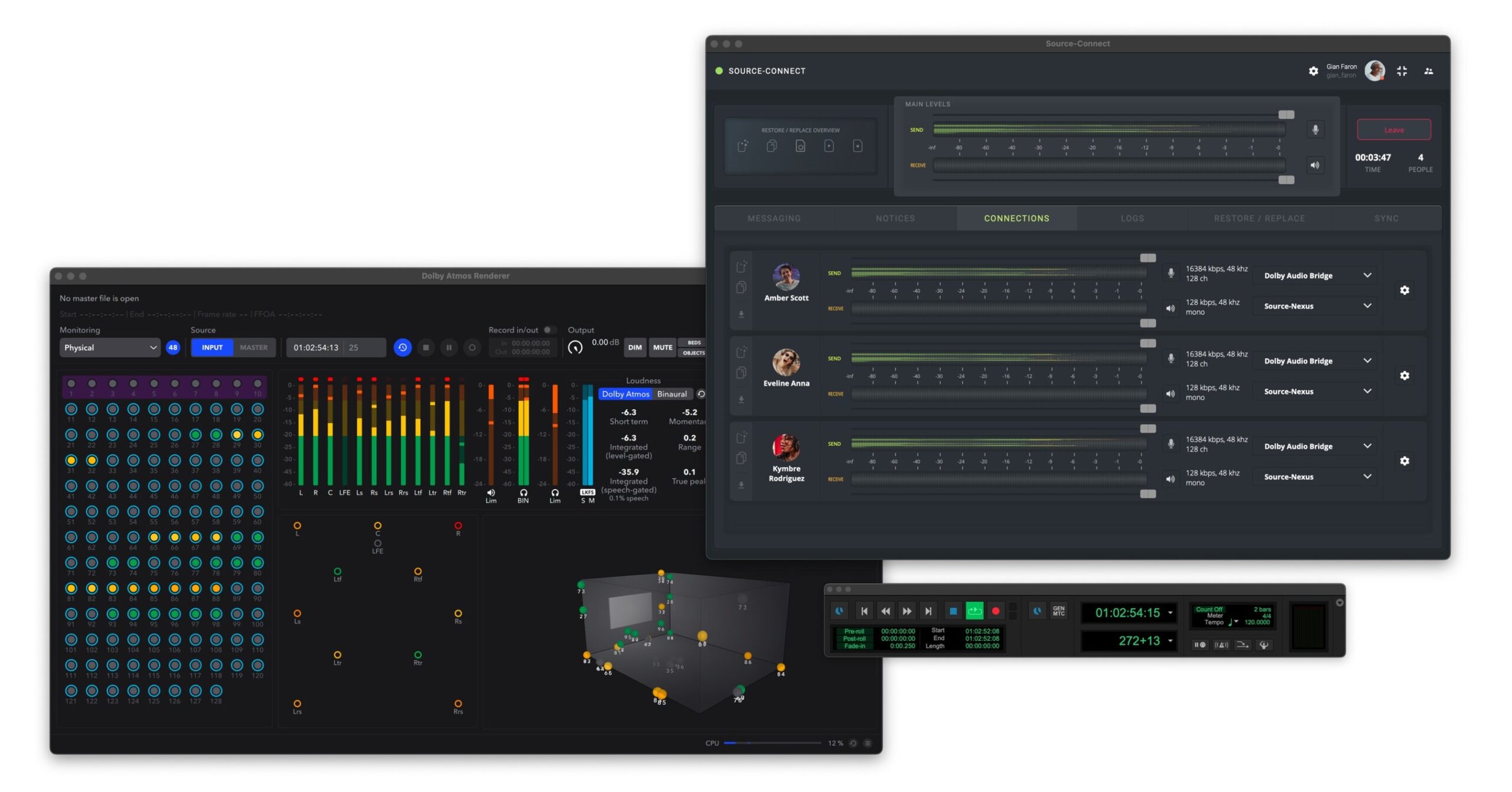 Source-Connect 4 Becomes First metadata-connected Dolby® Atmos remote review & approval tool