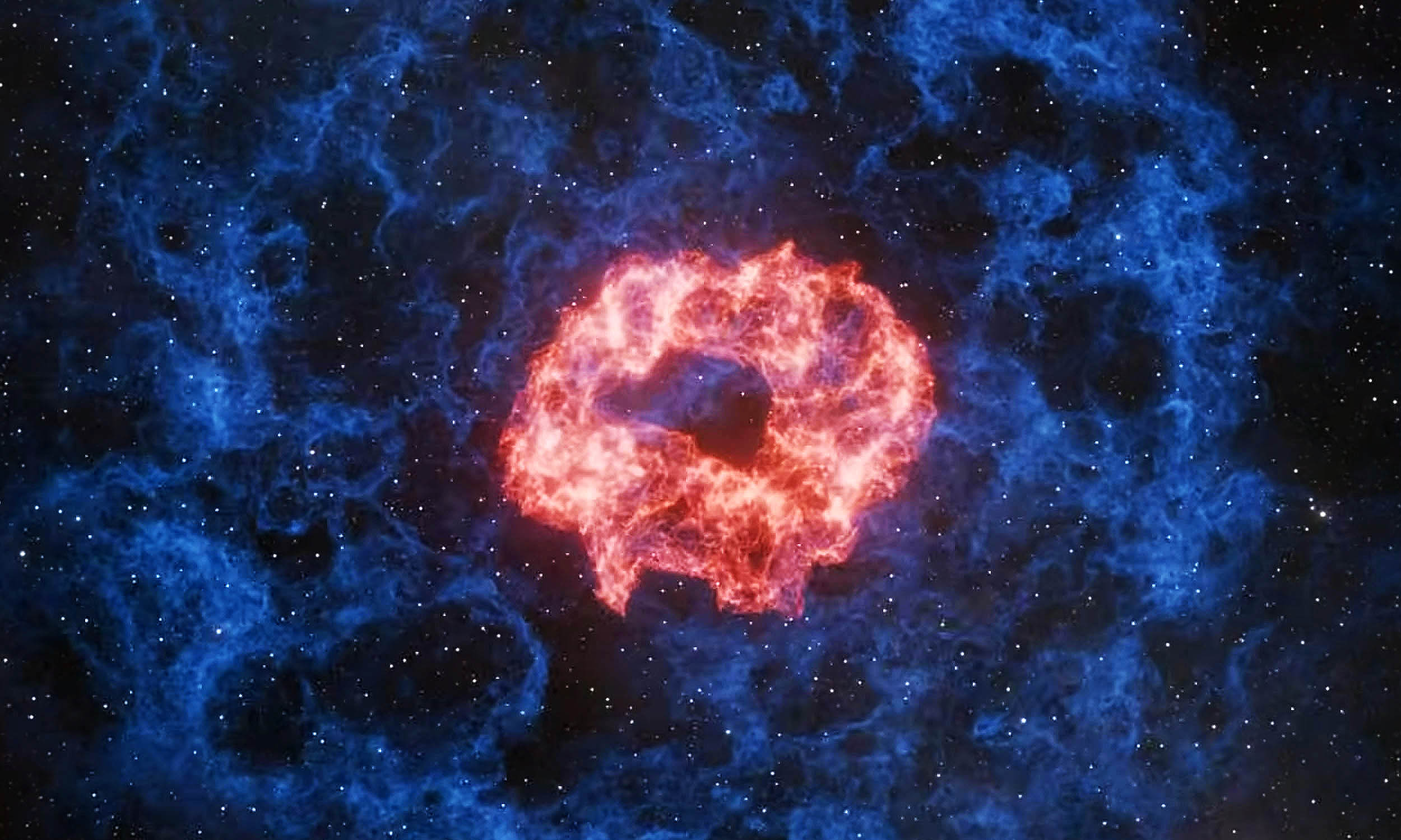 Double cosmic explosion may be the first-ever ‘Superkilonova’