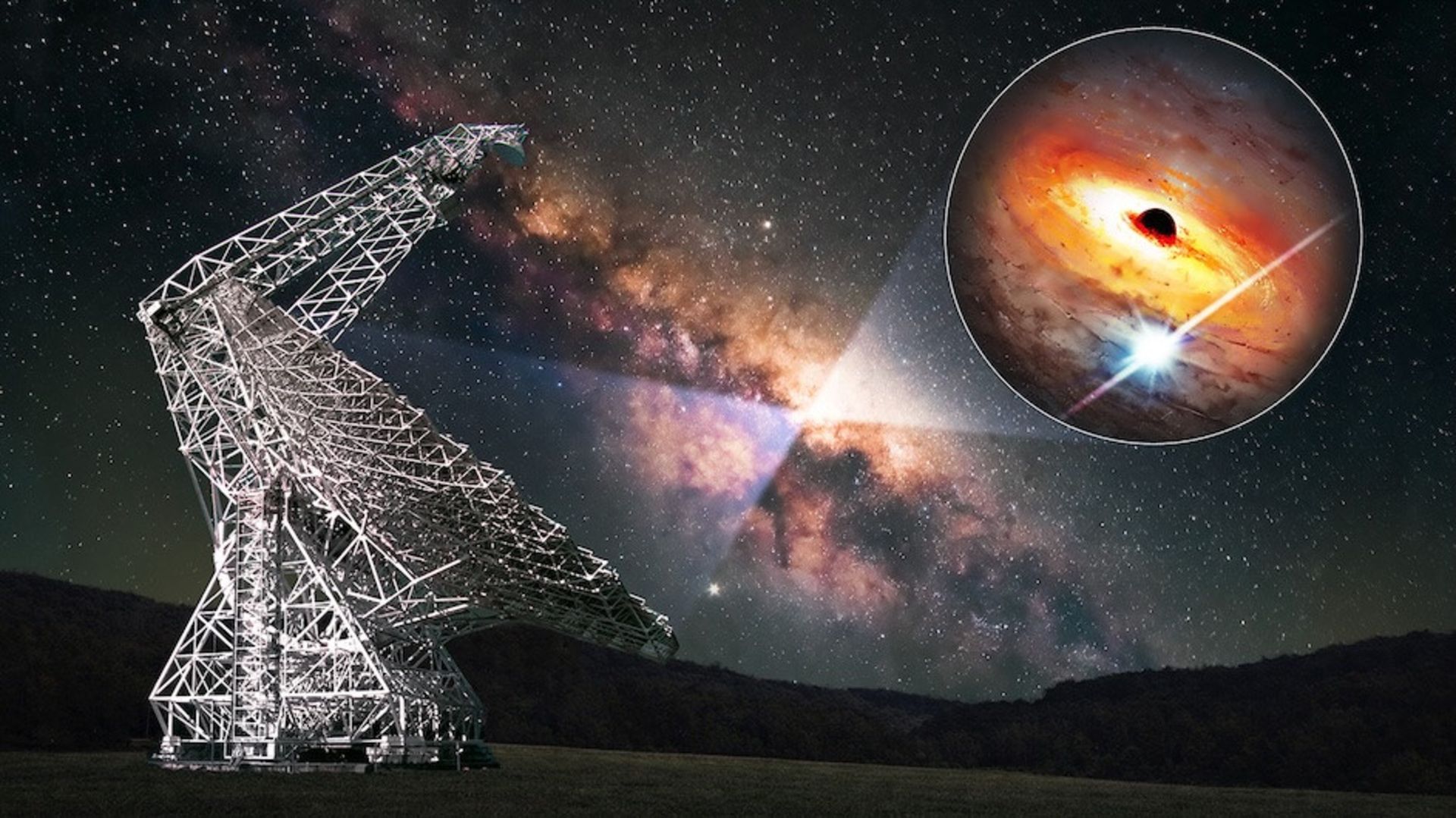 Newly discovered radio signal from the center of our galaxy could put Einstein’s relativity to the test