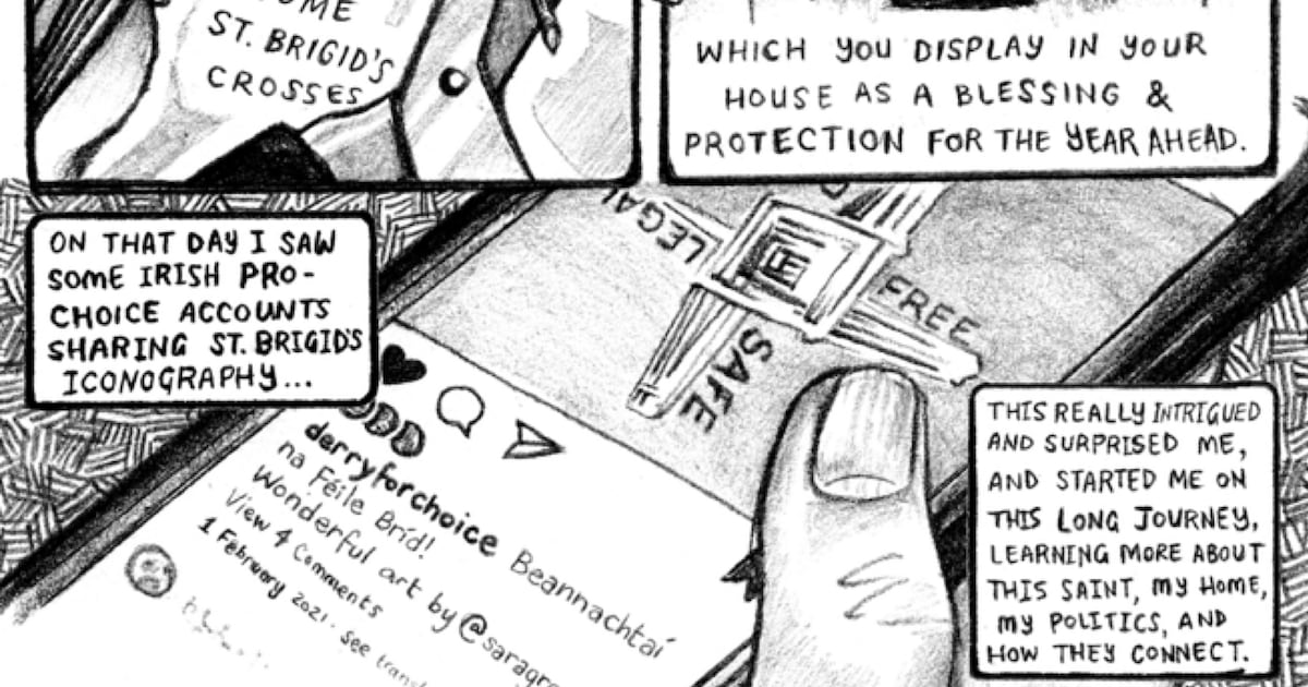 How a St Brigid miracle not taught at school was reclaimed by a graphic novelist – The Irish Times