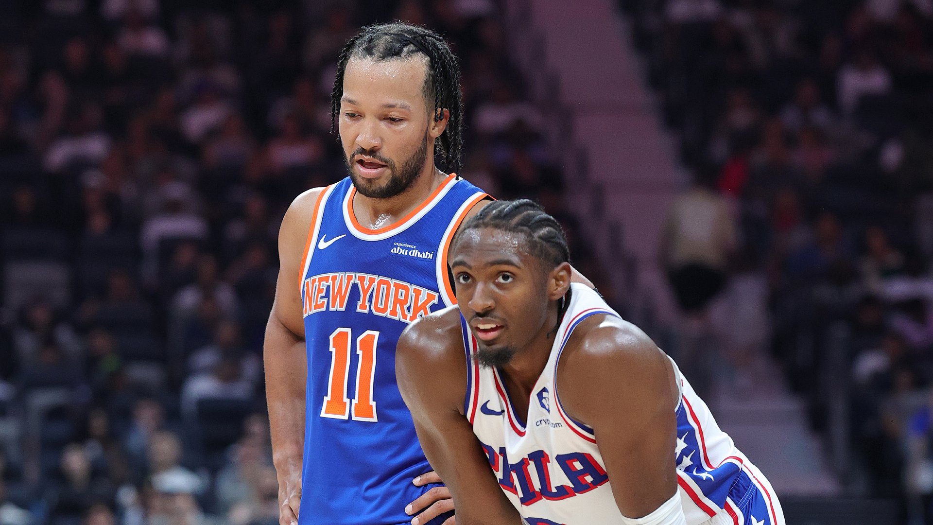 Jalen Brunson’s Knicks face Tyrese Maxey’s 76ers