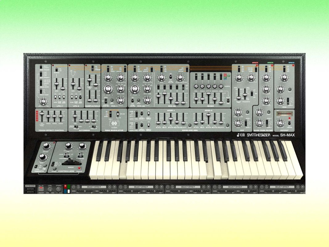 Cherry Audio’s new SH-MAX instrument plugin is a fusion of three vintage Roland synths