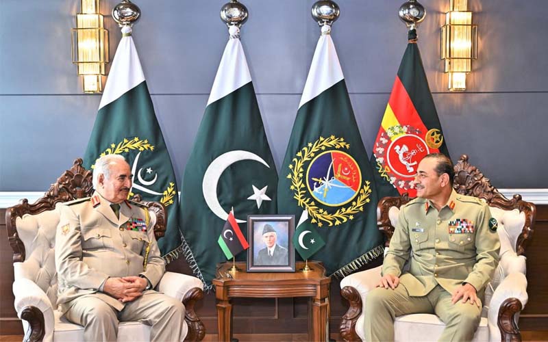 CDF, Libyan military chief reaffirm commitment to bilateral cooperation