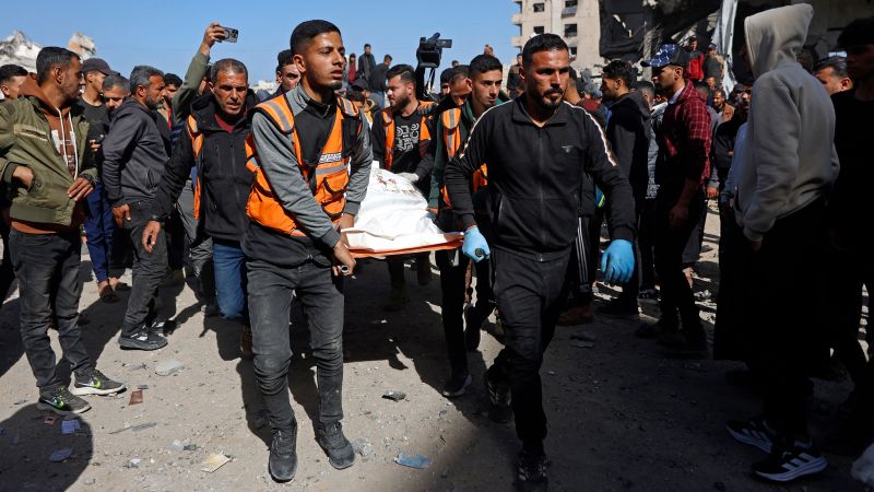 Israeli strikes kill over 30 in Gaza, health ministry says, in deadliest day in months