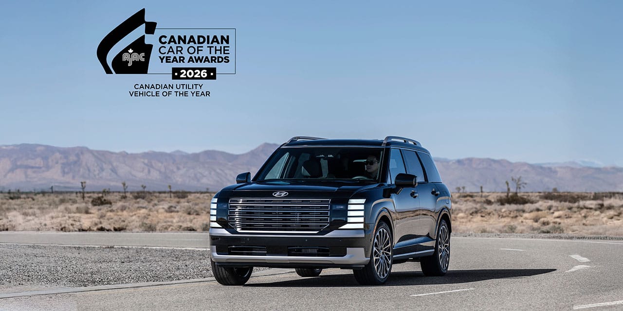 Hyundai PALISADE Crowned 2026 Canadian Utility Vehicle of the Year