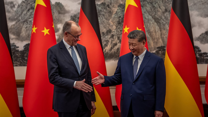 Friedrich Merz meets China’s Xi Jinping as trade tensions mount