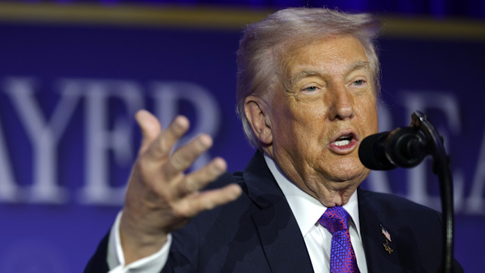 Donald Trump calls for new nuclear treaty with Russia as New Start expires