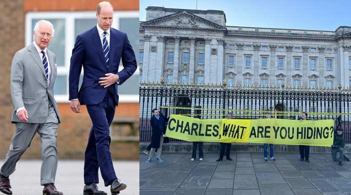 King Charles’ office targeted by angry protesters