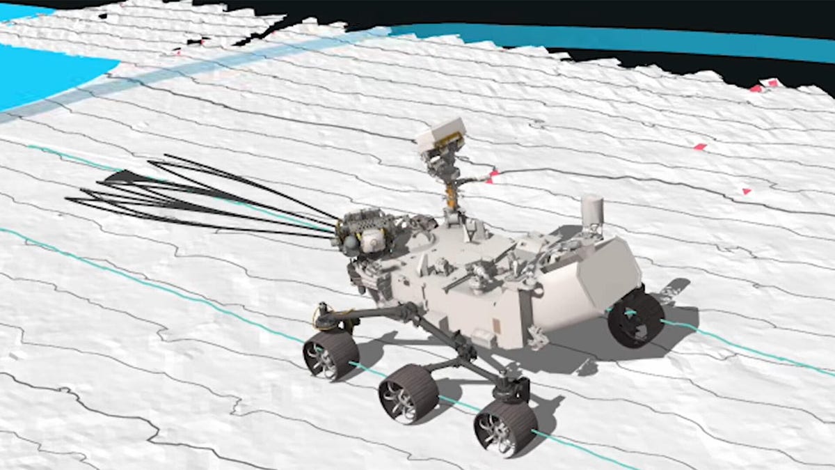 NASA Used AI to Drive Its Perseverance Mars Rover for the First Time