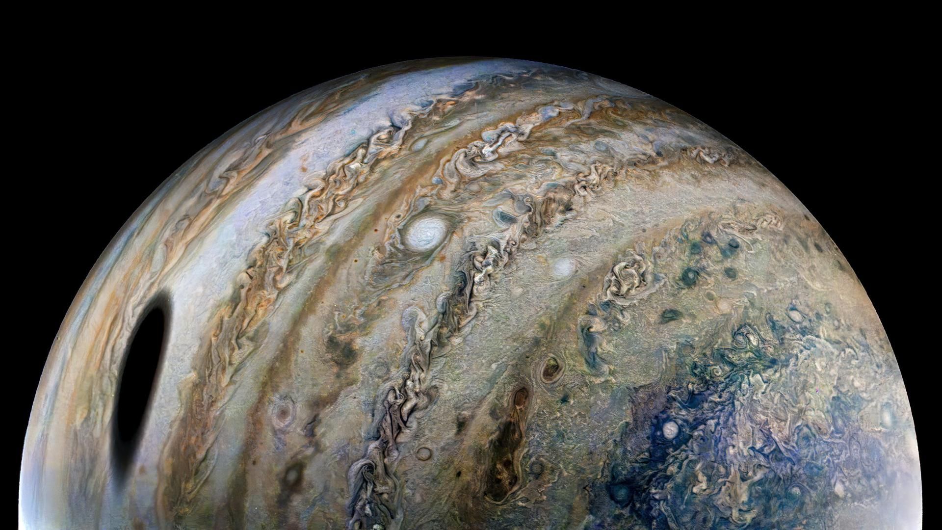 ‘Textbooks will need to be updated’: Jupiter is smaller and flatter than we thought, Juno spacecraft reveals