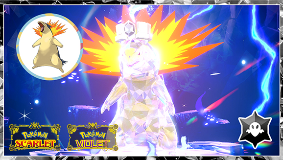 Typhlosion with the Mightiest Mark Returns to 7‑Star Tera Raid Battles