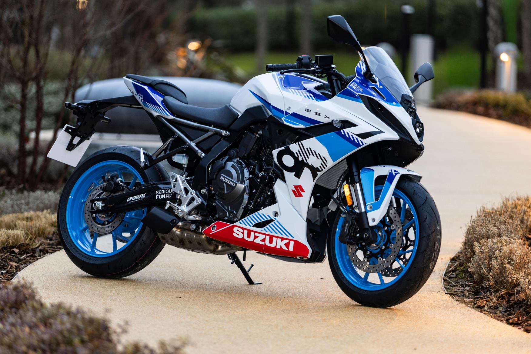 Suzuki GSX-8R gets sporty makeover with new graphics kit