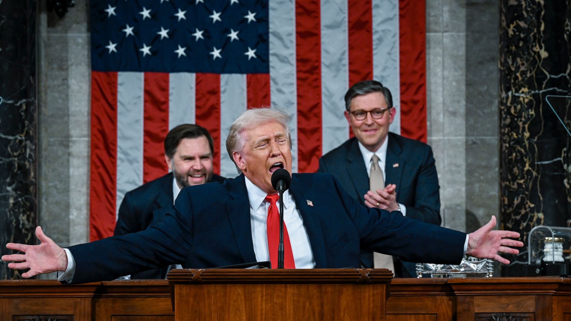 ‘The Space Force is my baby’: Trump lauds military space in State of the Union but skips Artemis 2 moon crew namedrop