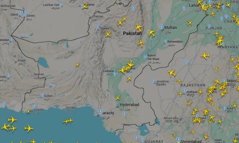 Specific air routes in Karachi, Lahore regions to remain closed for flights till March 31: PAA – Pakistan