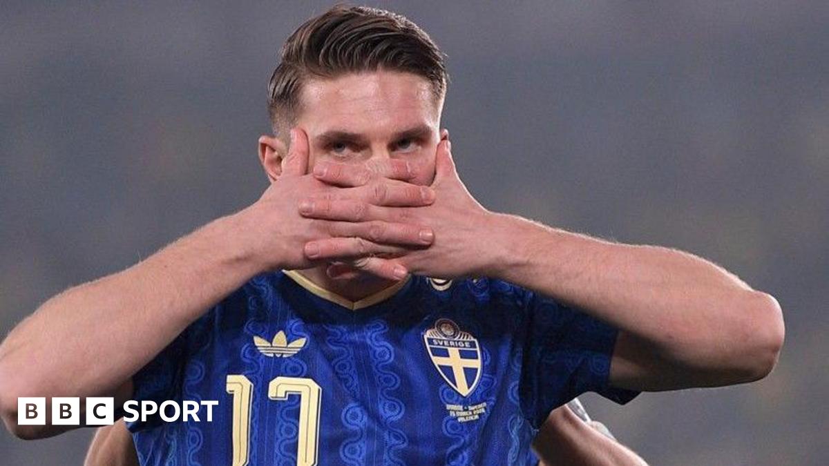 World Cup play-offs: Gyokeres Sweden hero as Kosovo dream of first World Cup