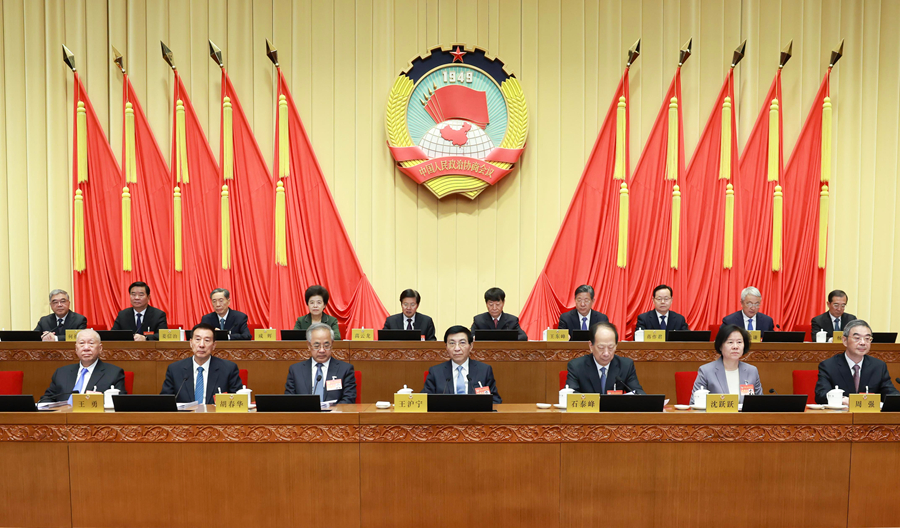 China’s top political advisory body convenes standing committee session