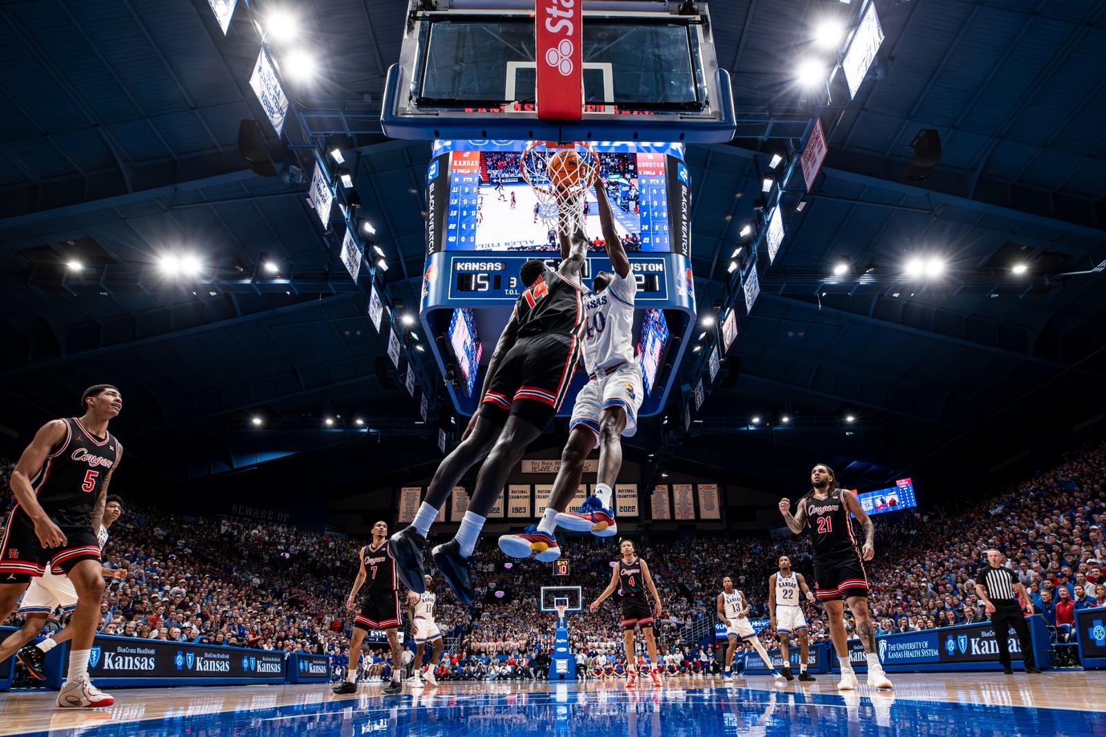 No. 14 Kansas to Host Kansas State in Dillons Sunflower Showdown Saturday