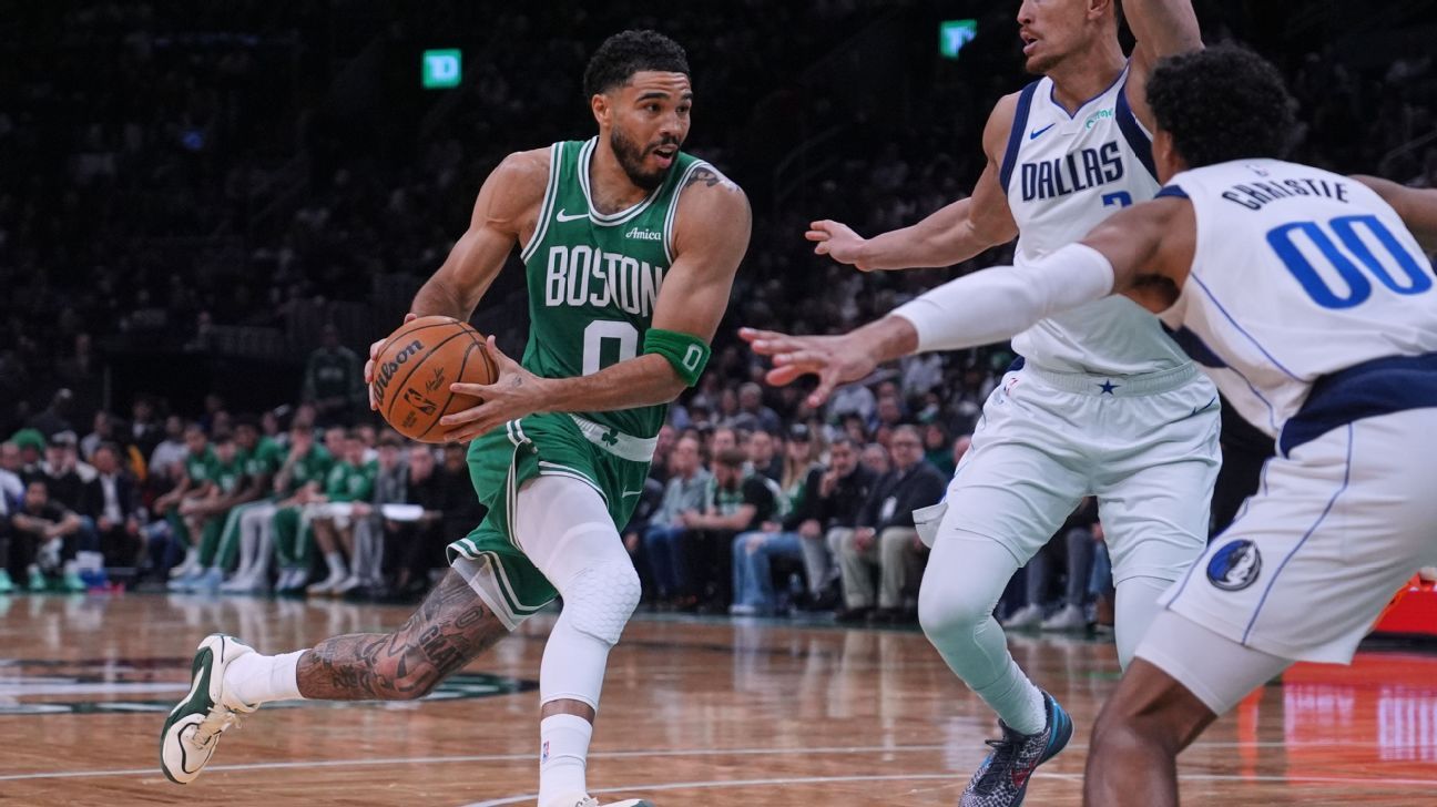 Celtics’ Tatum starts rough, finds groove in 15-point return