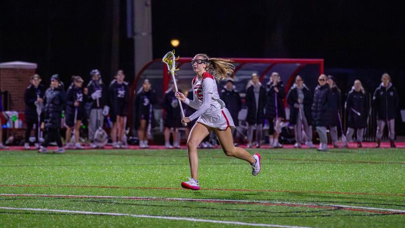 No. 8 Women’s Lacrosse Drops 18–15 Contest at No. 22 UChicago