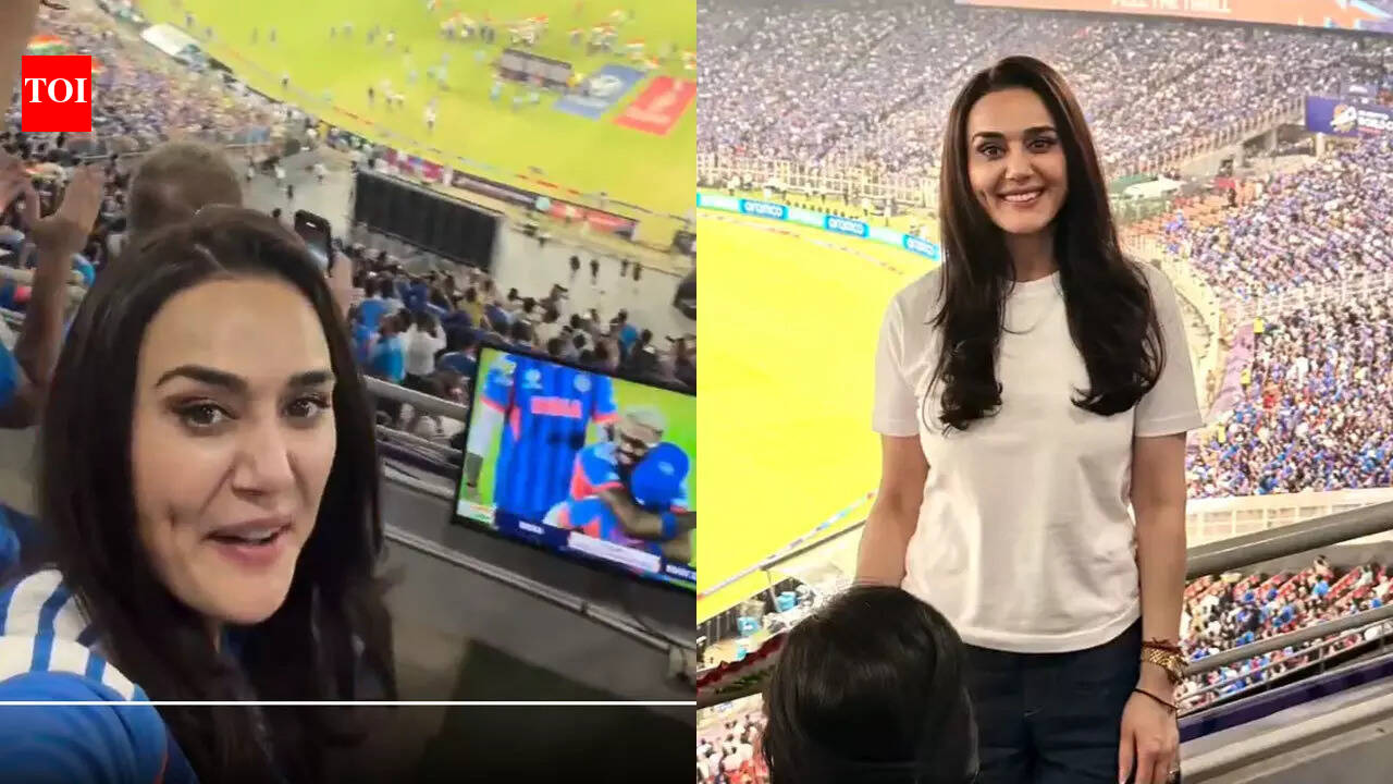 Preity Zinta celebrates from stands as India defend T20 World Cup title: ‘None of us could keep calm’ | Cricket News