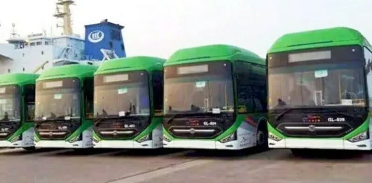 Balochistan launches ‘Green peoples Bus’ service in Turbat
