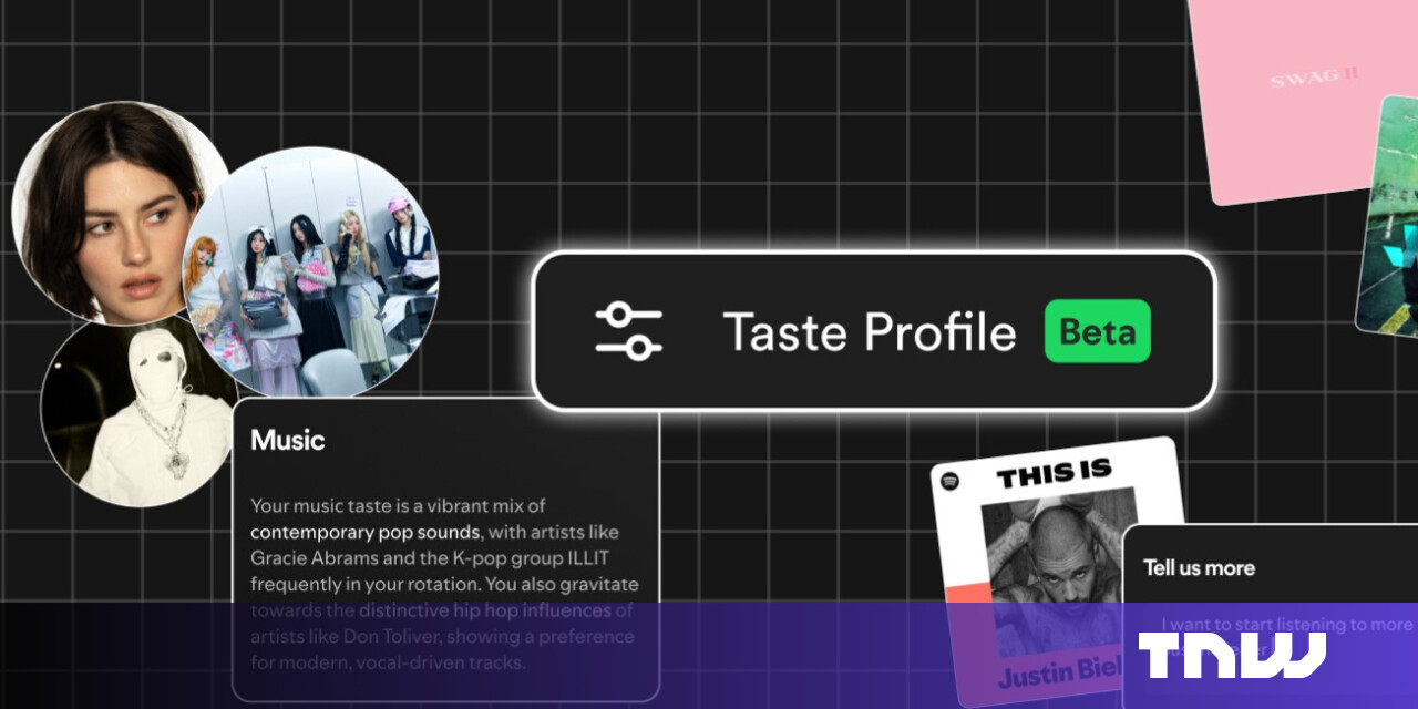 Spotify launches Taste Profile editor