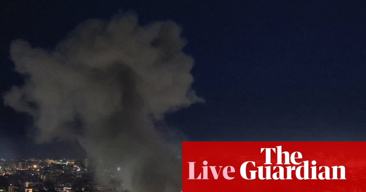 Explosions heard across Tel Aviv – as it happened | US-Israel war on Iran