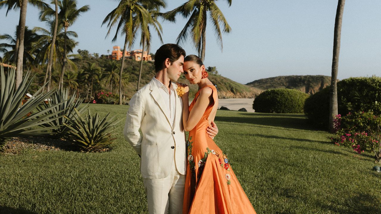 This Creative Couple Celebrated Local Artistry at Their Wedding on Mexico’s Pacific Coast