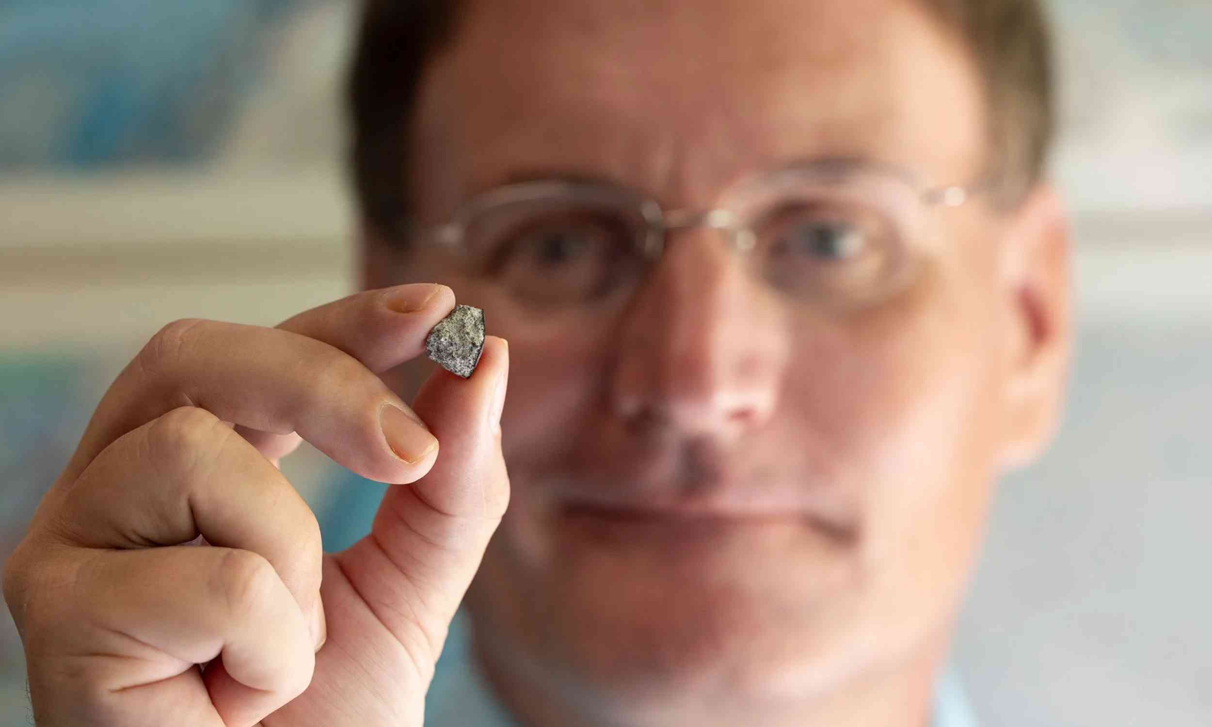 4.5 billion-year-old meteorite crashes into a man’s house