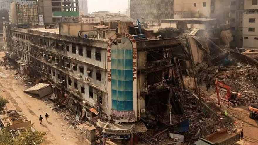 Gul Plaza president blames slow rescue response for fatalities in fire tragedy