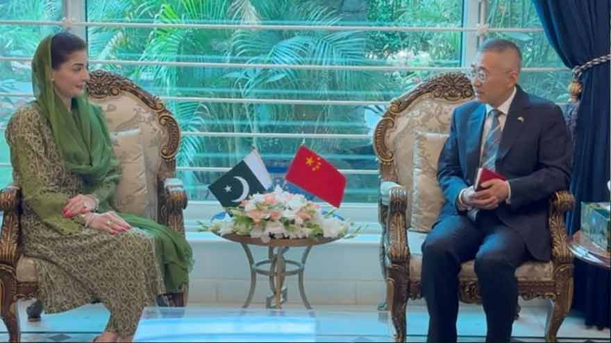 Maryam Nawaz meets new Chinese consul, focuses on CPEC cooperation