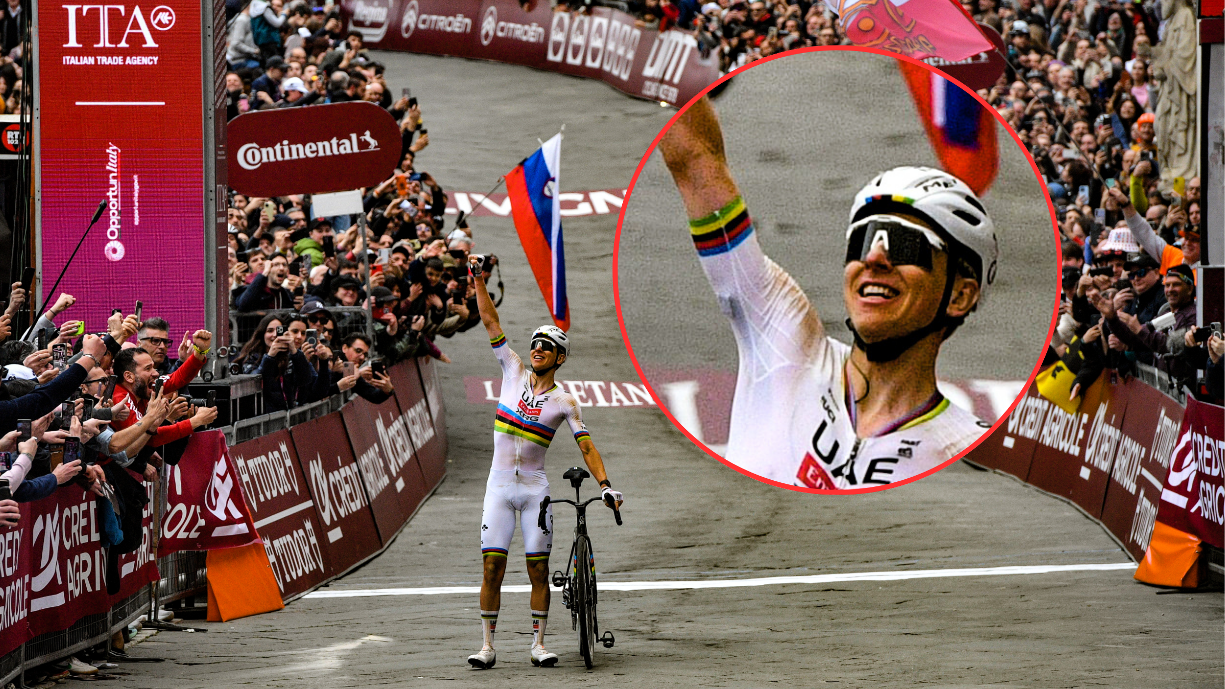 Explaining the Mystery Sensor Pogačar Wore at Strade Bianche