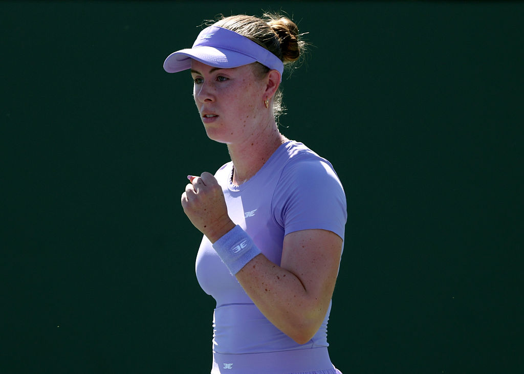 Gibson riding wave of confidence into Indian Wells quarterfinals