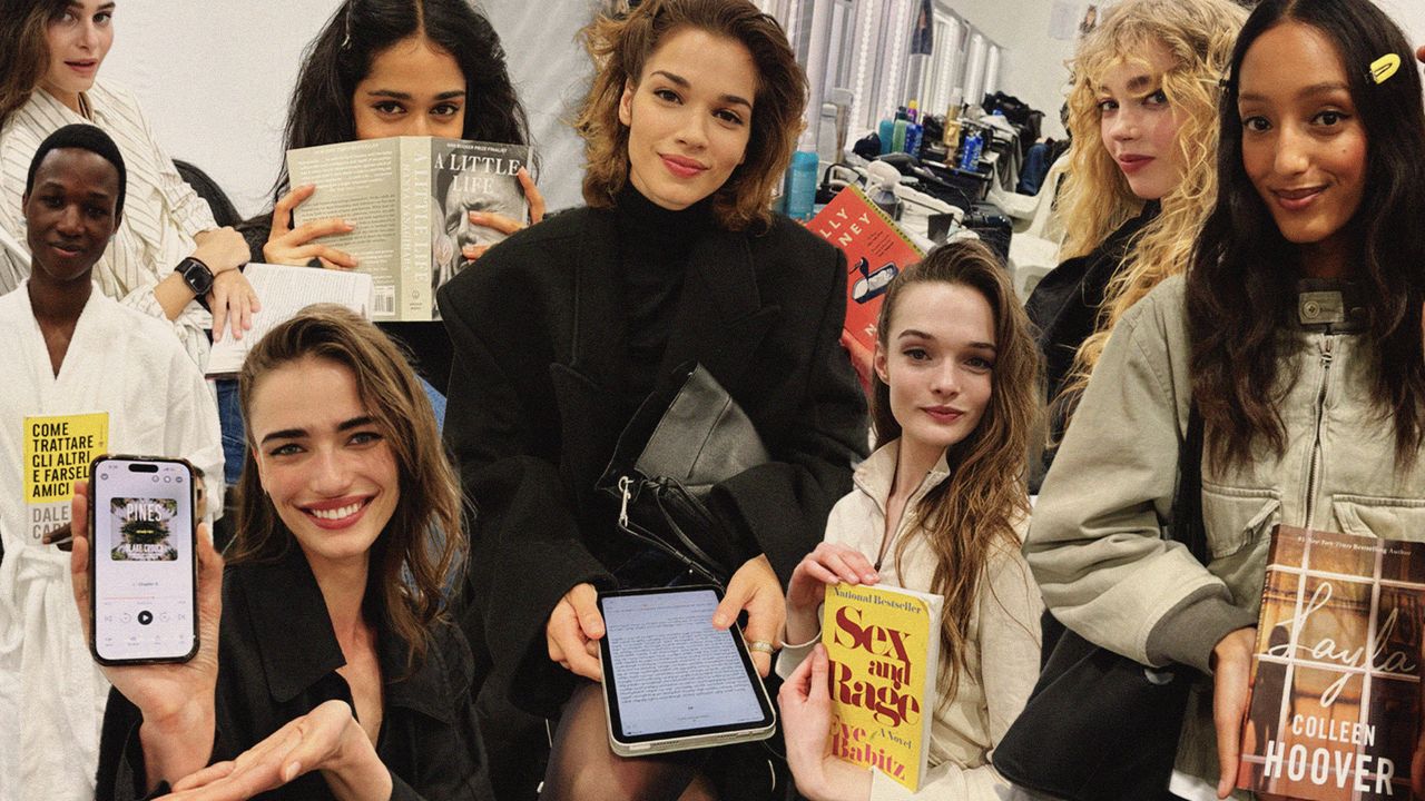 Vogue Beauty Book Club: What Models Are Reading Backstage in Paris