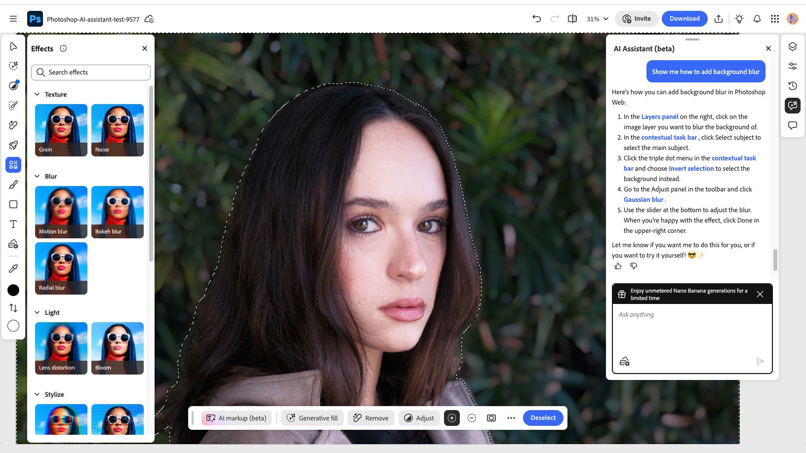I tried Photoshop’s new AI Assistant. The new Photoshop chatbot feels like an overly enthusiastic intern, but it’s not all bad