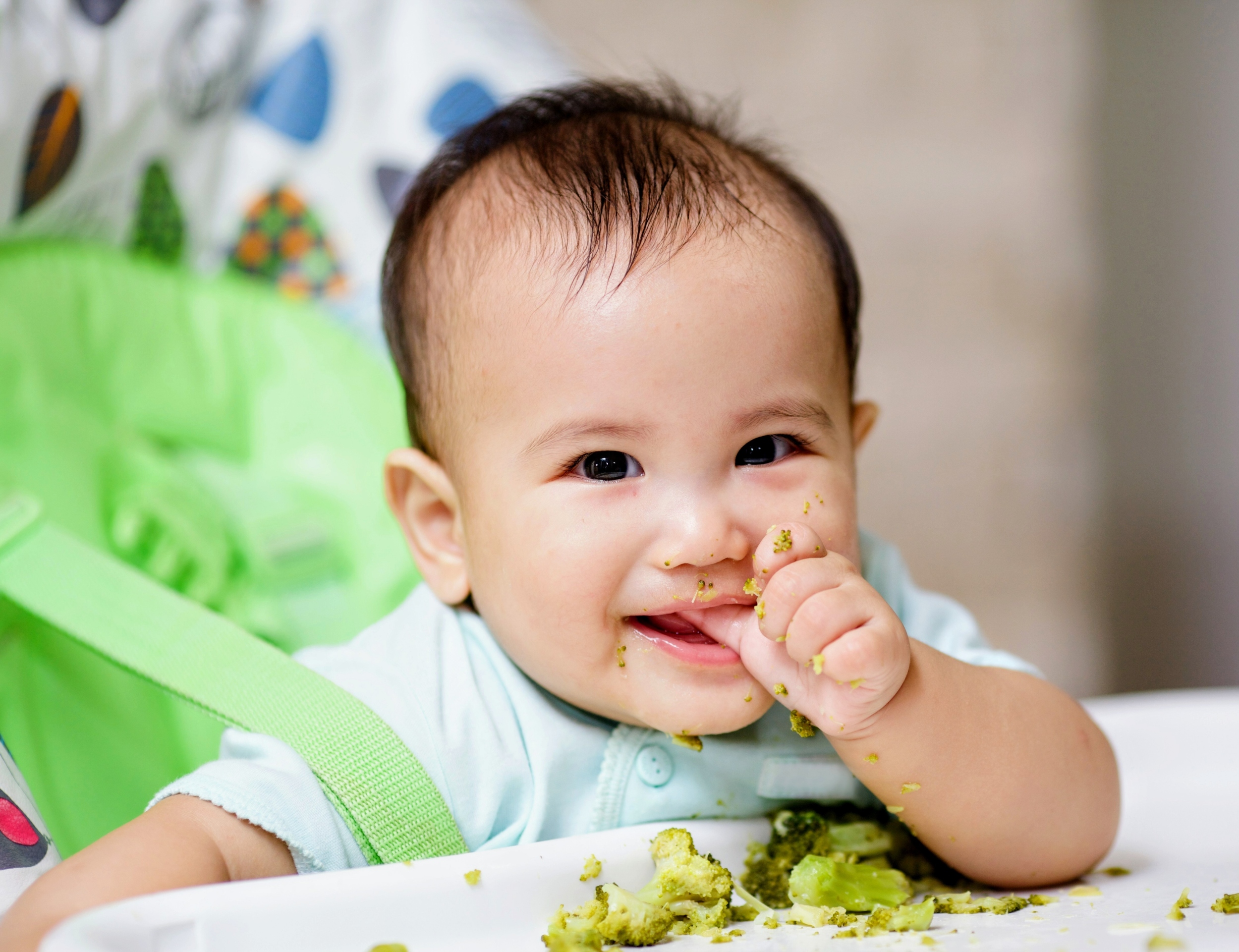 Vegetarian babies grow at the same rate as meat-eaters