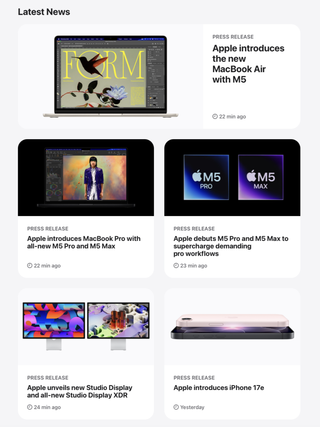 Thoughts on Day 2 of Apple’s Spring Product Launch, The iPad Air (M4), More on iPhone 17e and Low-End Smartphones