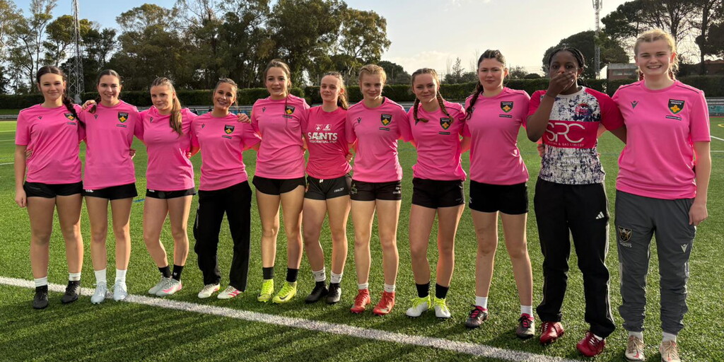 Sevens team formed at Saints’ residential camp tackles European challenge