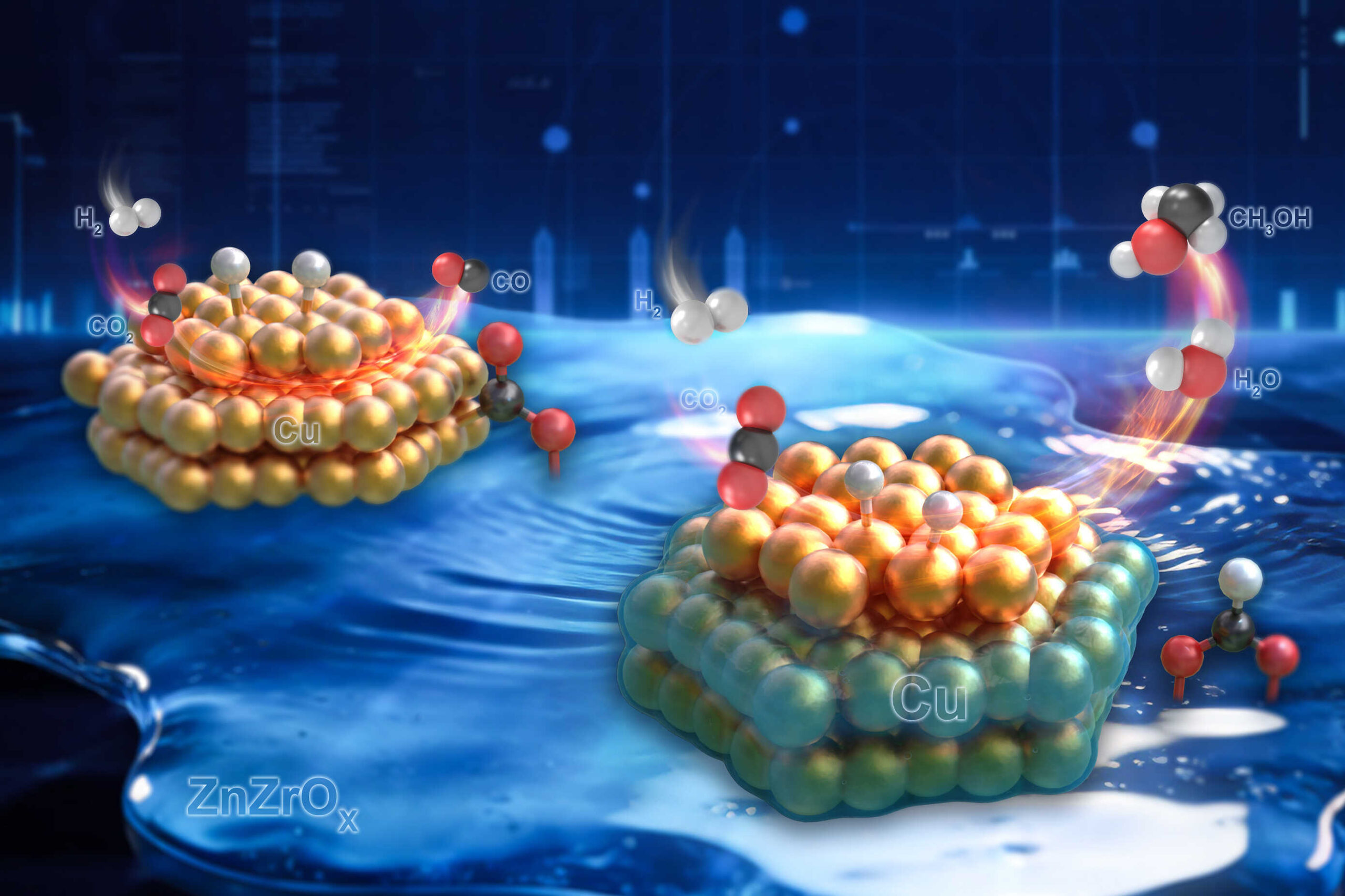 Spatially Decoupling Active-sites Strategy Proposed for Efficient Methanol Synthesis from Carbon Dioxide—-Chinese Academy of Sciences