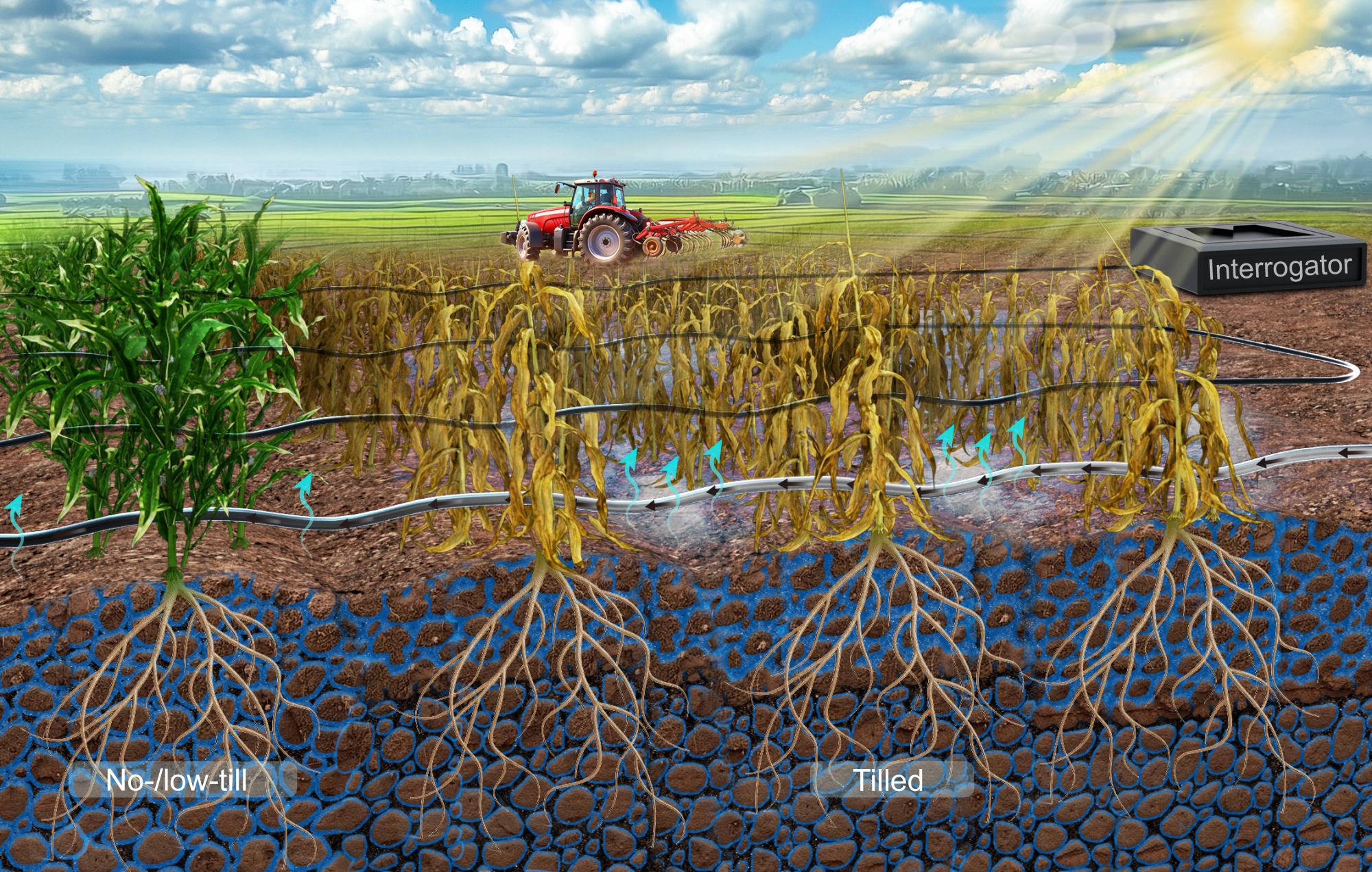 Fiber-Optic Sensors Reveal How Farming Destroys Soil’s Natural Structure—-Chinese Academy of Sciences