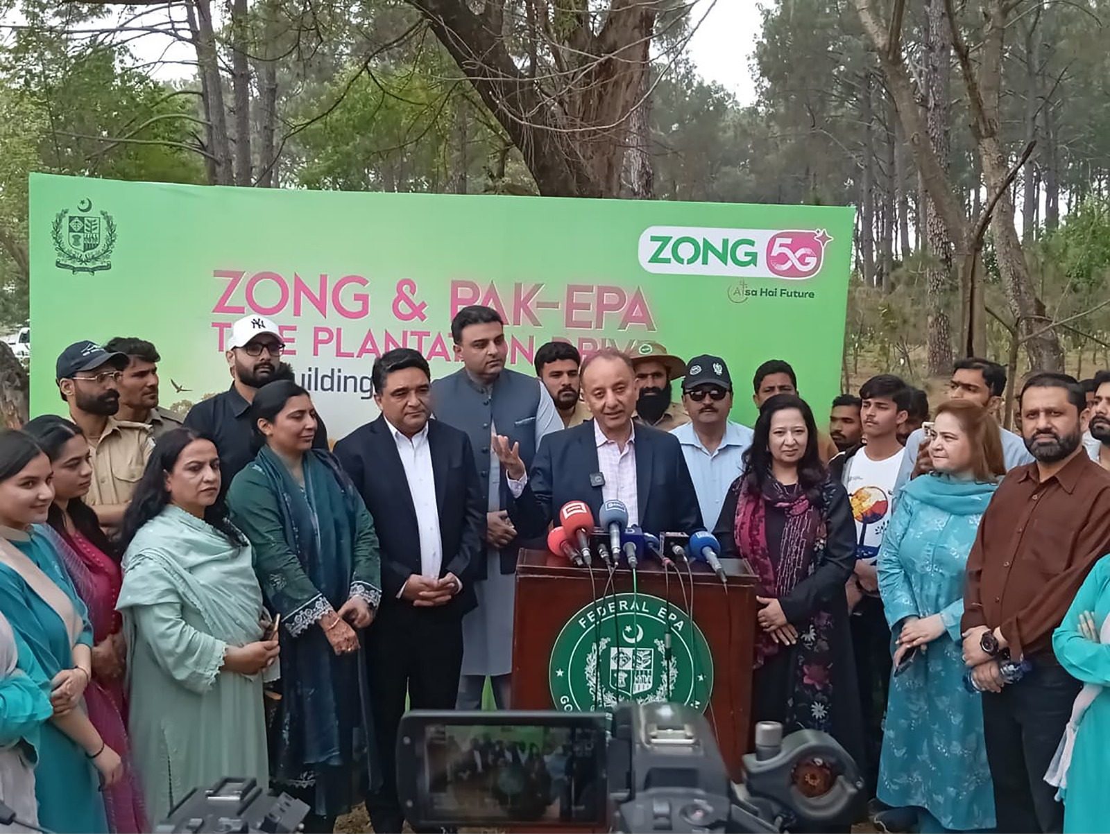 Musadik Malik announces weekly tree plantation to curb emissions, heatwave