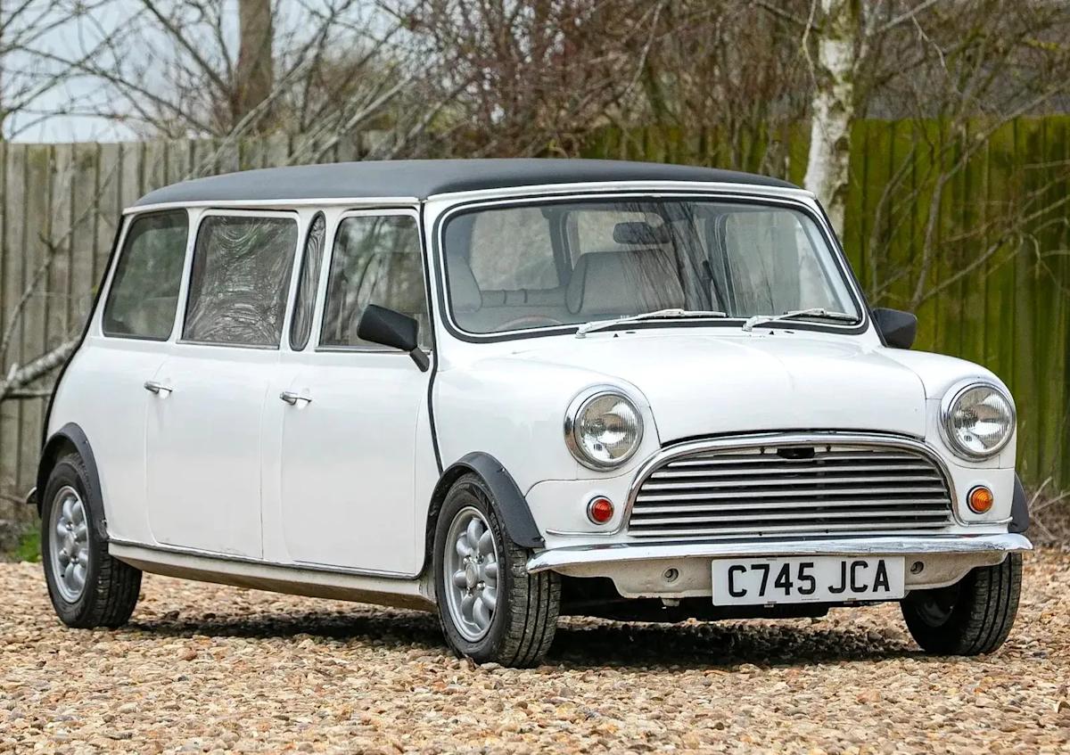 1985 Austin Mini Stretch Limousine Heads to Auction With Seating for Six